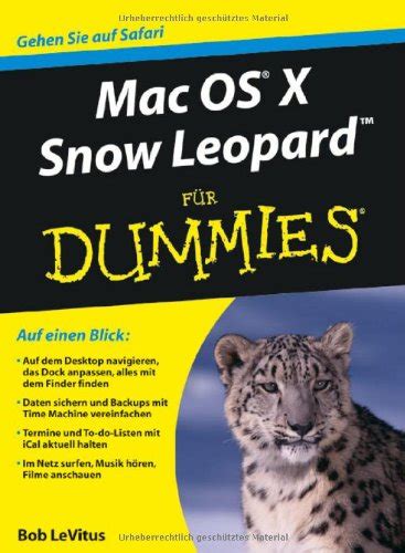 Mac OS X Leopard für Dummies German Edition Epub