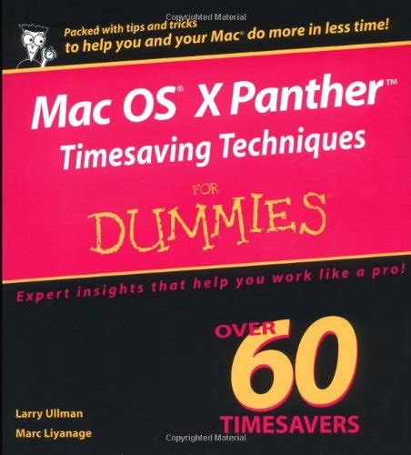 Mac OS X Panther Timesaving Techniques for Dummies PDF