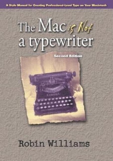 Mac is not a typewriter Epub