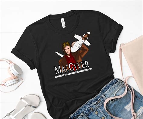 MacGyver T-shirt: The Ultimate Symbol of Resourcefulness and Ingenuity