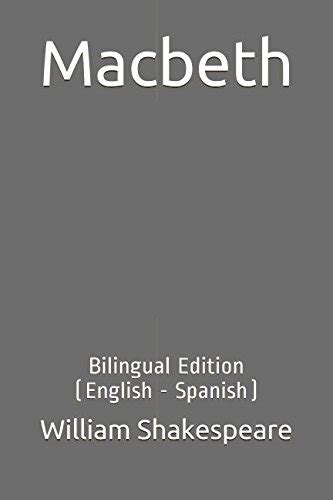 Macbeth Bilingual Edition English Spanish Reader