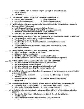 Macgruders American Government Unit 2 Test Answer Key Doc