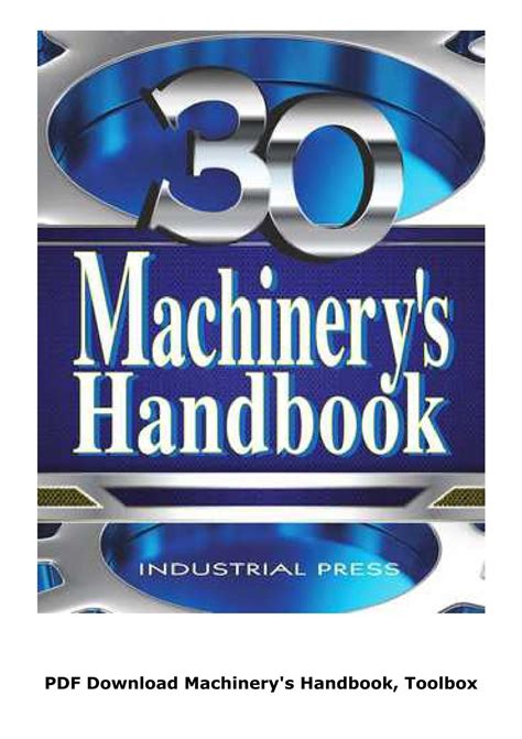 Machinery Handbook Pdf Kindle Editon