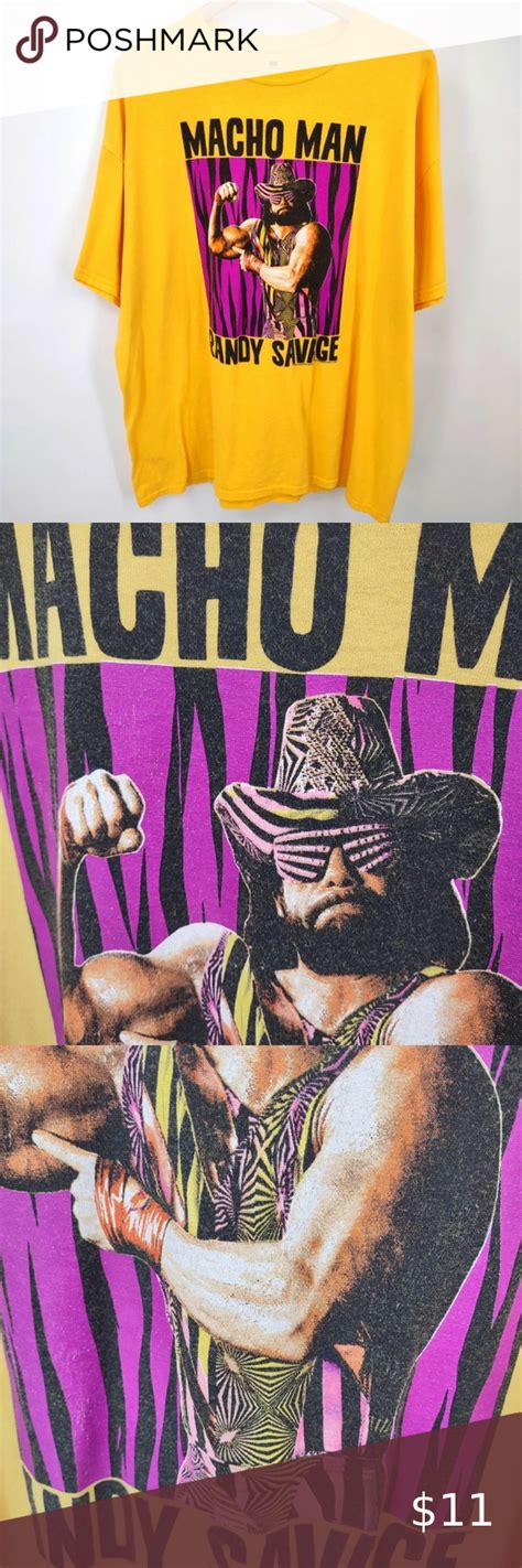 Macho Man Randy Savage T-Shirt: The Epitome of 1980s Wrestling Nostalgia