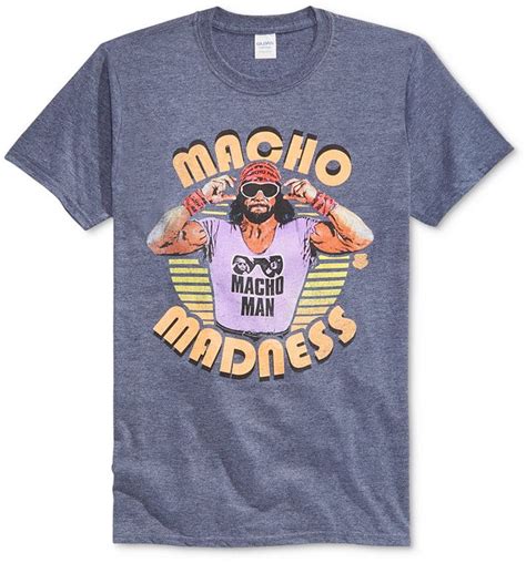 Macho Man T-Shirts: A Symbol of Style and Masculinity