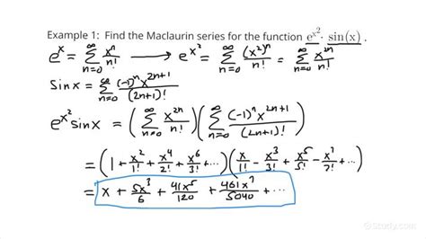 Maclaurin Series for sin(x)/x