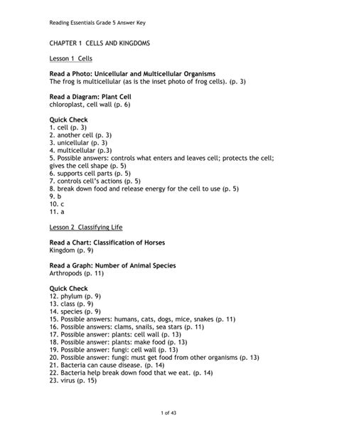 Macmillan Mcgraw Hill Science Work Answer Key Reader