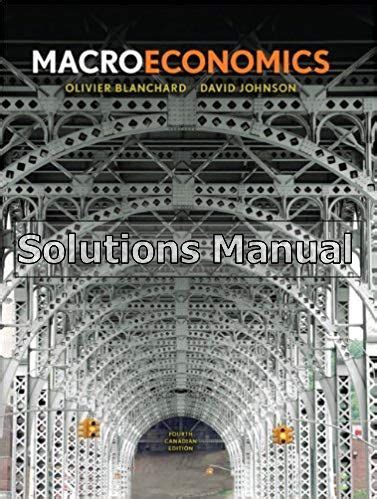 Macroeconomics 4th Edition Blanchard Math Solutions PDF