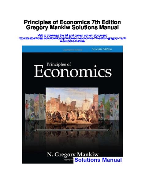 Macroeconomics Mankiw 7th Edition Solutions Free PDF