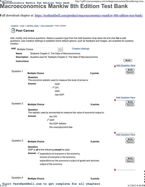 Macroeconomics Mankiw 8th Edition Answers Epub