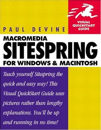 Macromedia Sitespring For Windows And Macintosh Visual Quickstart Guide Reader