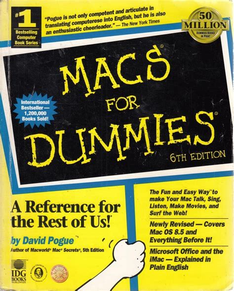 Macs for Dummies PDF