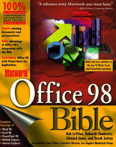 Macworld Office 98 Bible Bible Wiley Reader