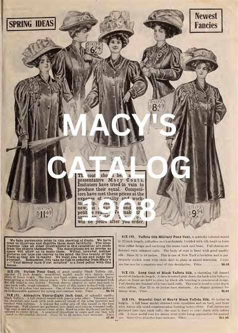 Macy's Catalog Order