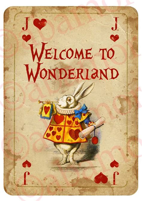 Mad Hatter 106 Card Printable