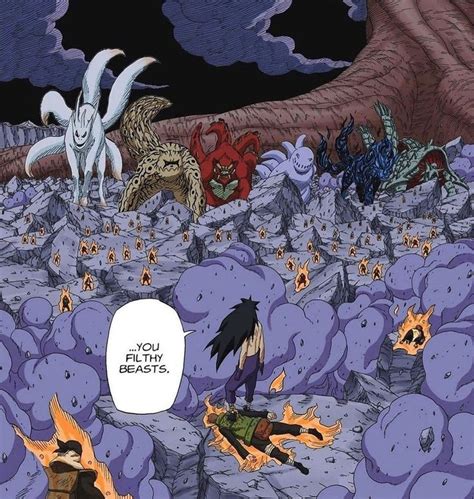 Madara vs. Tailed Beasts: An Epic Showdown in Naruto