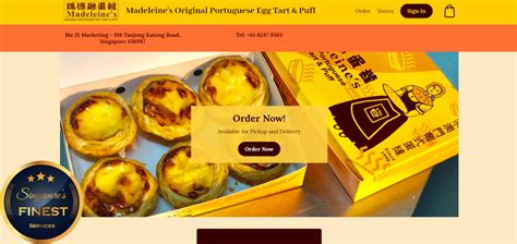 Madeleine's Original Egg Tart PTE LTD: 10,000+ Characters of Egg-cellent Delights