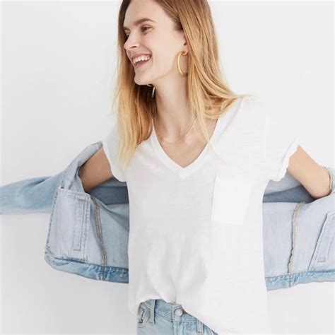 Madewell White T-Shirt: The Quintessential Basic with Enduring Appeal