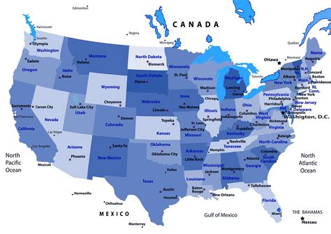 Madison's Map of the United States