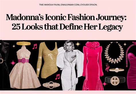 Madonna's Fashion Legacy