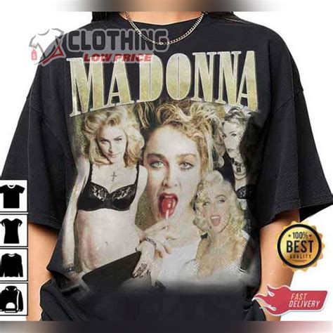 Madonna Concert T-Shirts: The Ultimate Guide to Memorabilia and Fashion Statements