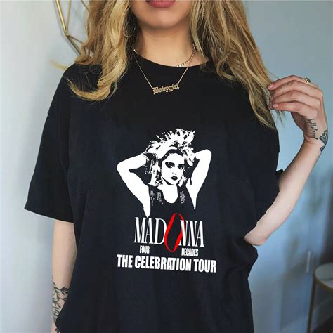 Madonna Tee Shirt: An Icon of Pop Culture and Fashion