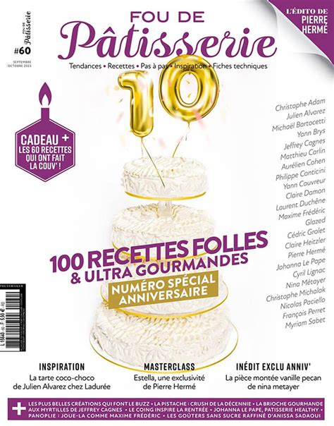 Magazine Fou de Patisserie NÂ°1 - Sept-Octobre 2013  PDF FRENCH Doc