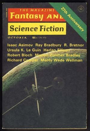 Magazine of Fantasy and Science Fiction October 1976 27th Anniversary Vol 51 no 4 whole no 305 Epub