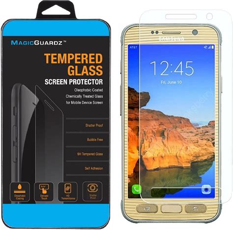 MagicGuardz Samsung Premium Tempered Protector Reader