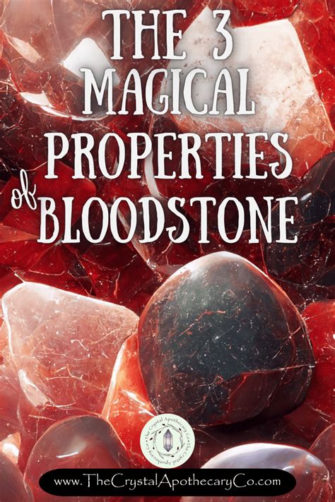 Magical Properties of Bloodstone