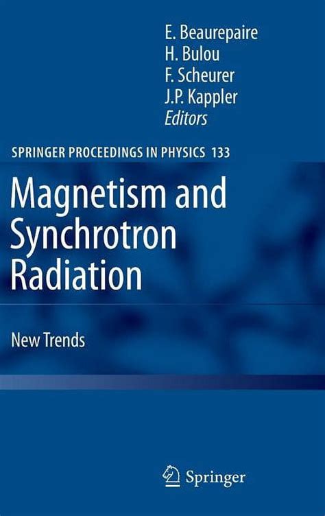 Magnetism and Synchrotron Radiation New Trends Reader