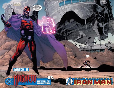 Magneto vs. Iron Man: The Epic Battle of Metal vs. Technology