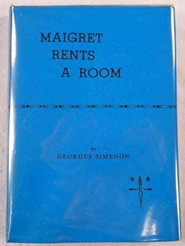 Maigret Rents a Room PDF
