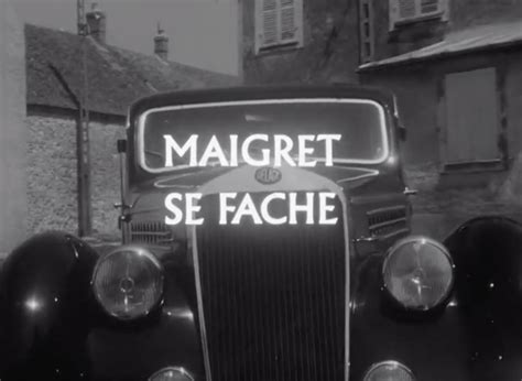 Maigret Se Fâche Inspector Maigret Mysteries French Edition Kindle Editon