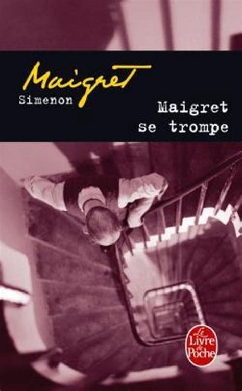 Maigret Se Trompe Ldp Simenon French Edition Kindle Editon