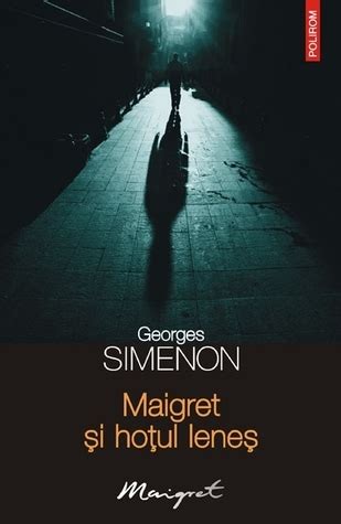 Maigret si hotul lenes Romanian Edition Epub