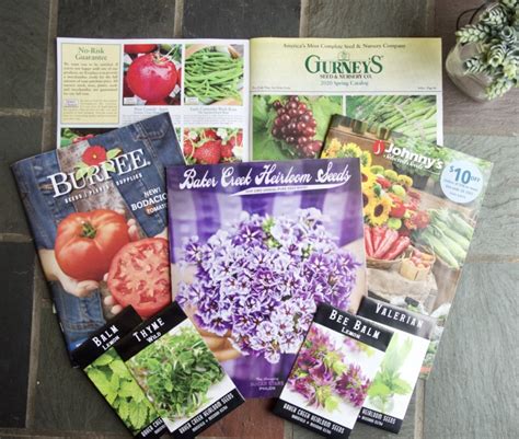 Mail Order Gardening Catalogues