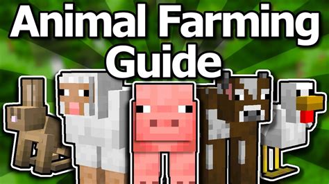 Main Animals for a Farm in Minecraft: The Ultimate Guide