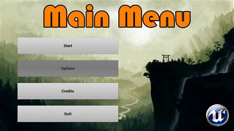 Main Menu