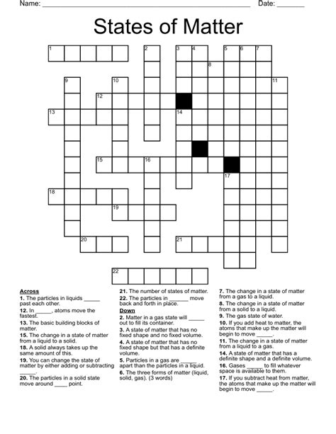 Main Point Of The Matter Crossword