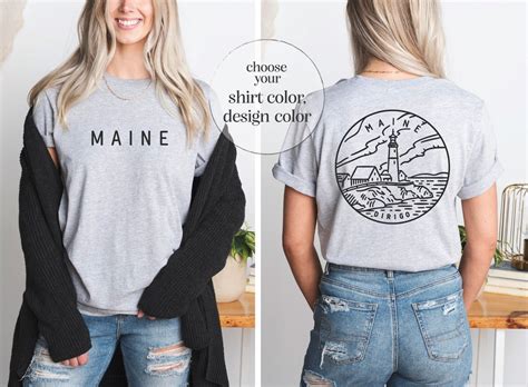 Maine Tee Shirts: Showcase Your State Pride in Style