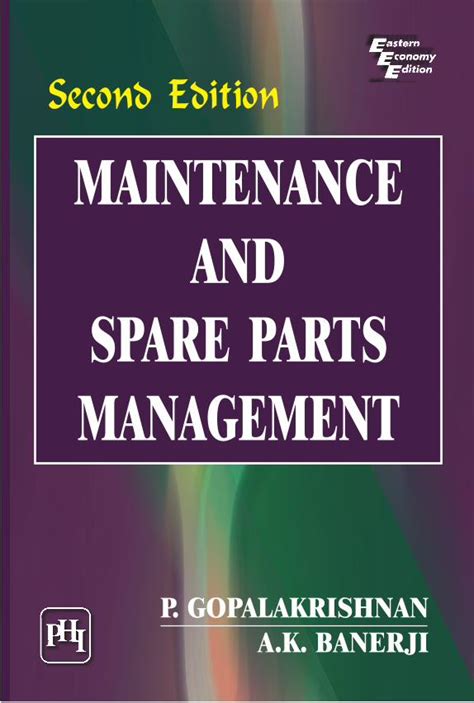 Maintenance and Spare Parts Management 2nd Edition Doc