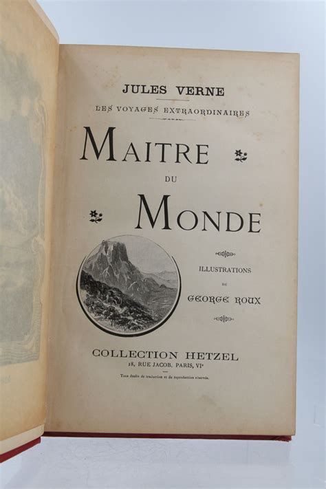 Maitre Du Monde Classic Reprint French Edition Kindle Editon