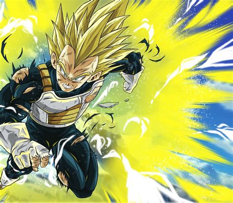 Majin Vegeta SSJ2: Unleashing the Fury of the Prince