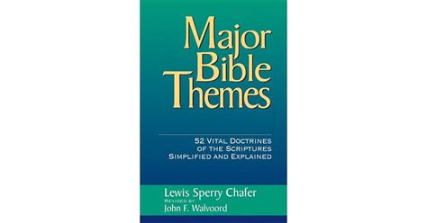 Major Bible Themes 52 Vital Doctrines of the Scripture Simplified and Explained Doc