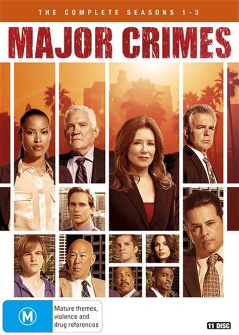 Major Crimes DVD Series: Electrifying Crime Dramas