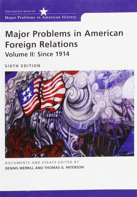 Major Problems in American Foreign Relations Epub