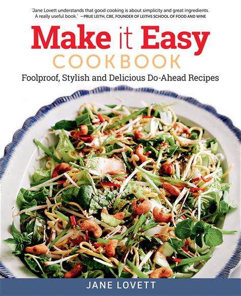 Make It Easy Cookbook Foolproof Stylish and Delicious Do-Ahead Recipes Epub