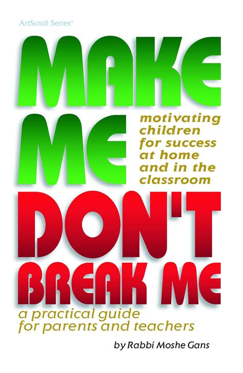 Make Me Dont Break Me PDF