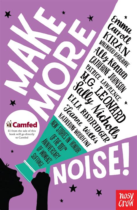 Make More Noise New stories in honour of the 100th anniversary of women s suffrage